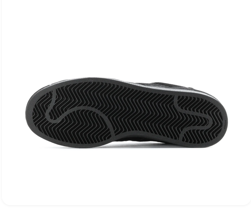 Adidas Shell-Toe Low-Top Sneakers - Black with White Laces