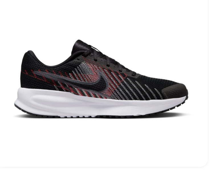 Nike Sneakers – Black & Red with White Sole