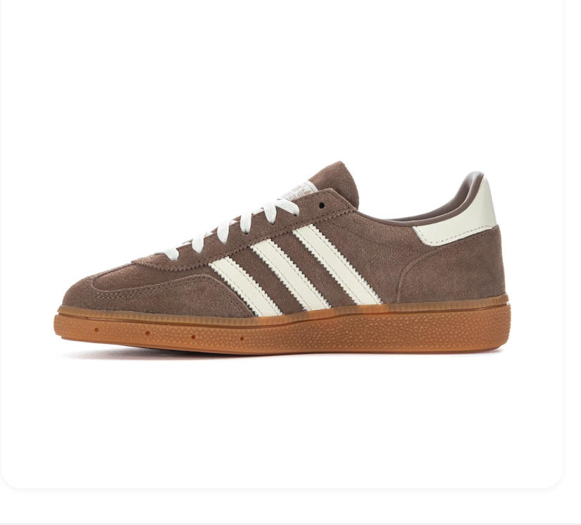 Adidas Spezial Sneakers – Taupe & Cream with Gum-Colored Sole