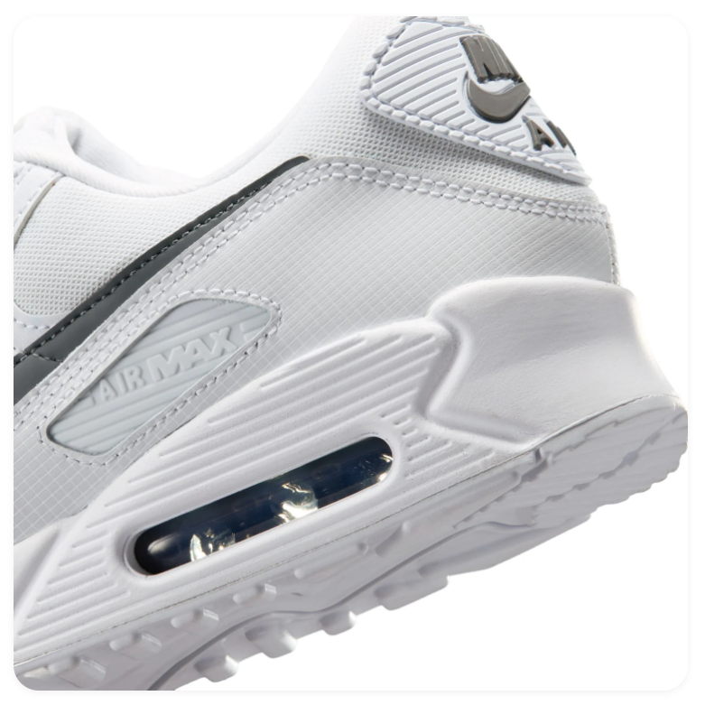 Nike Air Max 90 Sneakers – White & Black