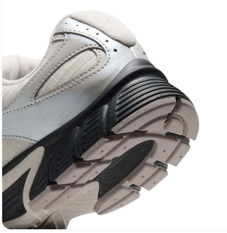 Nike Sneakers – Cream & Silver Grey with Black Accents
