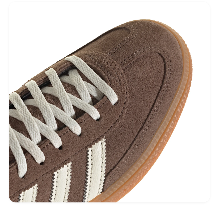 Adidas Spezial Sneakers – Taupe & Cream with Gum-Colored Sole