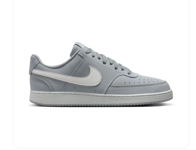 Nike Low-Top Sneakers – Light Grey & White