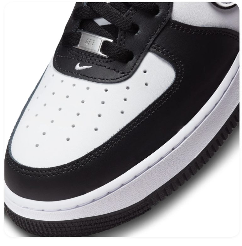 Nike Air Force 1 Low Sneakers – Black & White