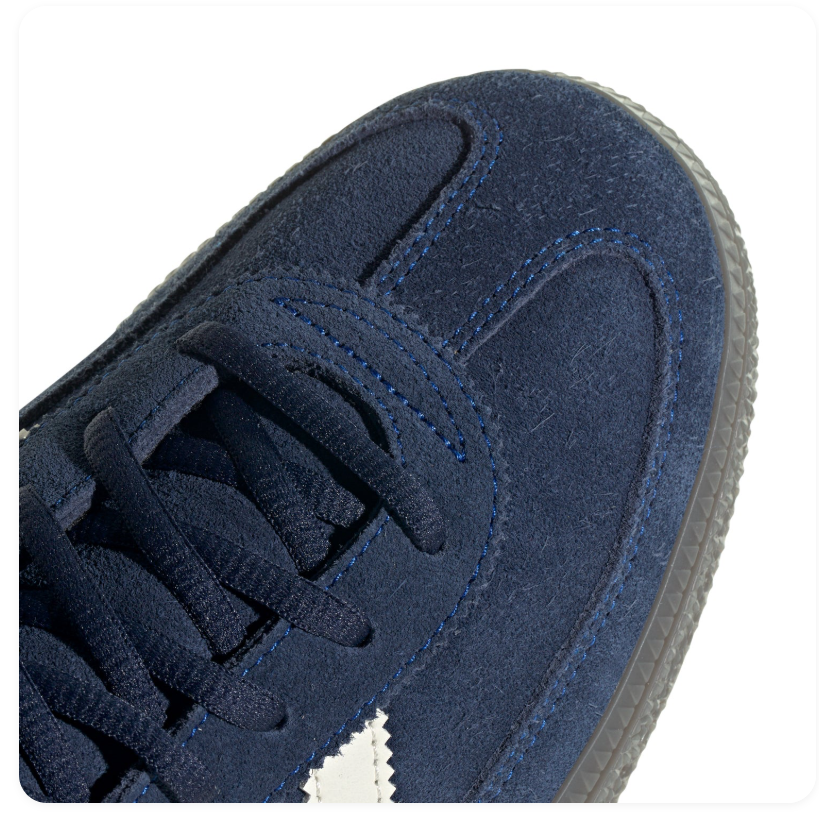 Adidas Handball Spezial Sneakers - Navy & Cream with Dark Gray Sole