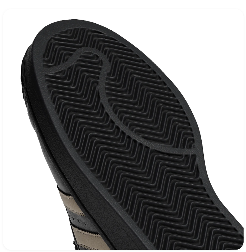 Adidas Superstar Shell-Toe Sneakers - Black & Cream