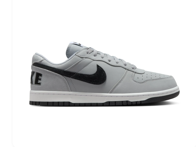 Nike Low-Top Sneakers – Light Grey & Black