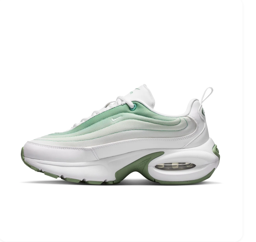 Nike Air Max Sneakers – White & Mint Green