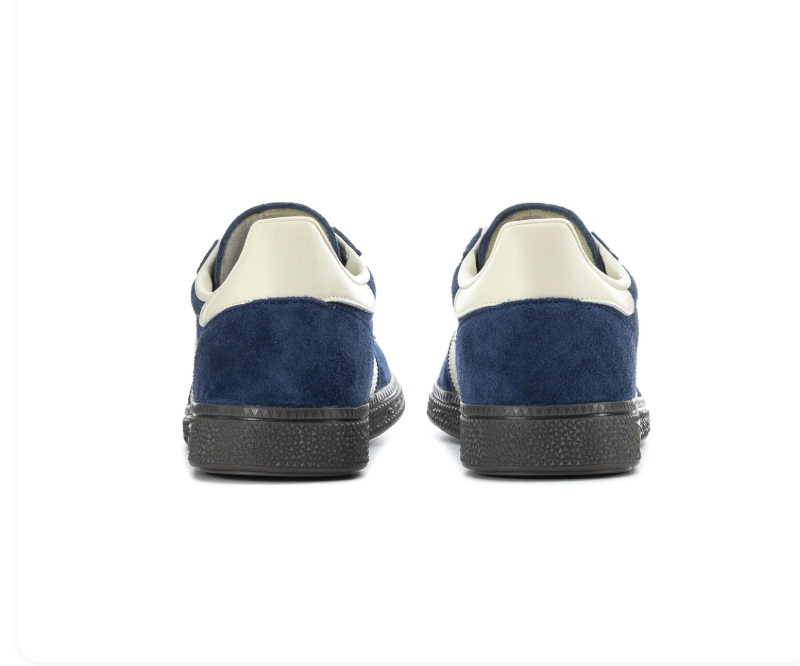Adidas Handball Spezial Sneakers - Navy & Cream with Dark Gray Sole