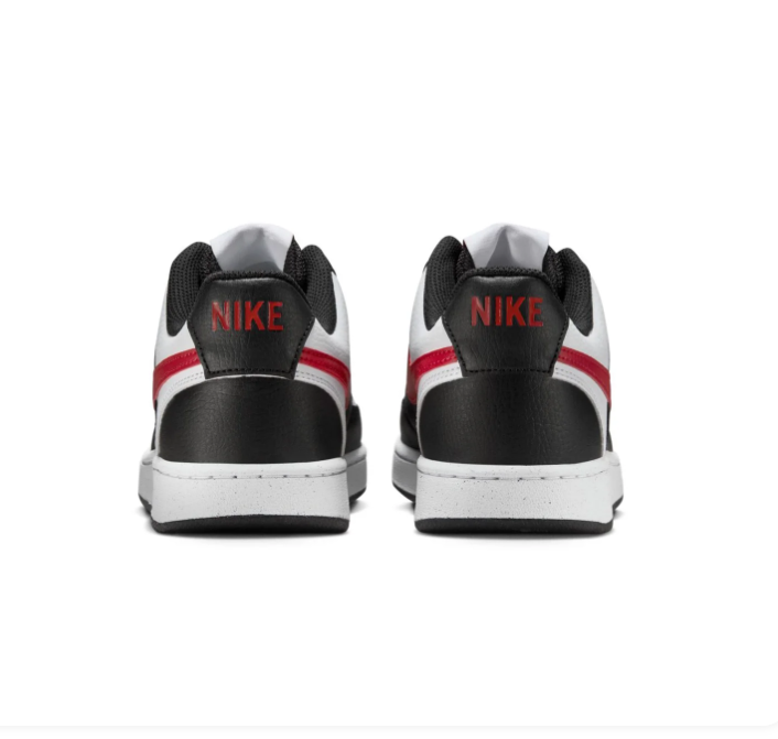 Nike Court Vision Sneakers – Black, White & Red