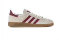 Adidas Handball Spezial Sneakers - Cream & Burgundy with Gum Sole