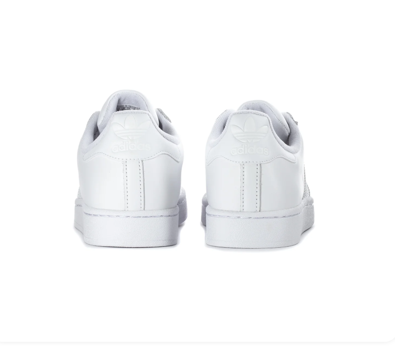 Adidas Shell-Toe Low-Top Sneakers - All White
