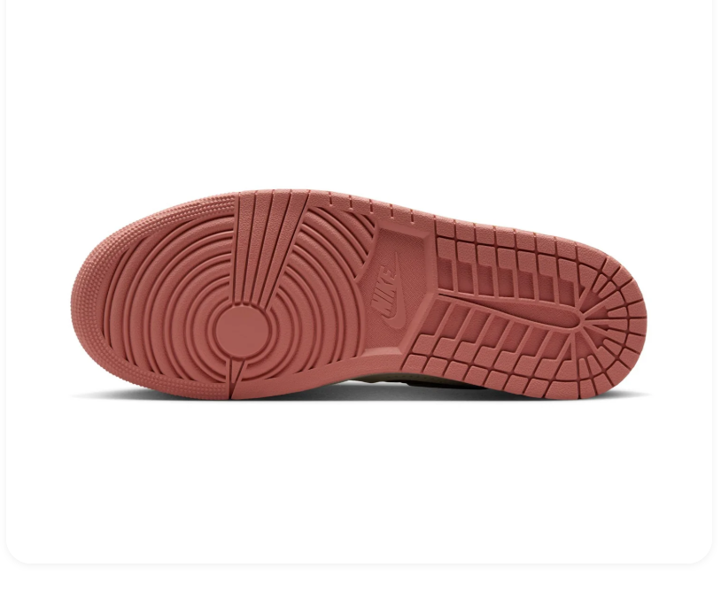 Nike Low-Top Sneakers – Teal, Cream & Pink