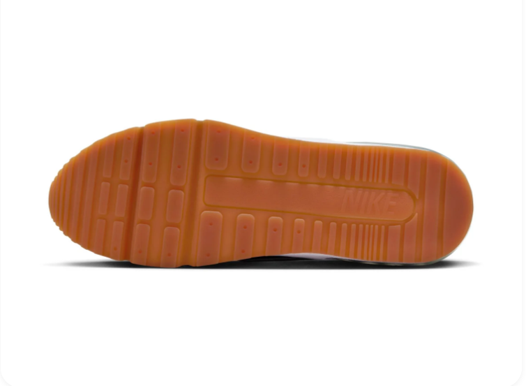 Nike Air Max Sneakers – White & Blue with Gum-Colored Sole