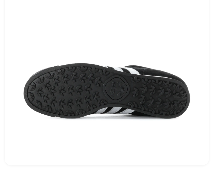 Adidas Samoa Low-Top Sneakers - Black & White