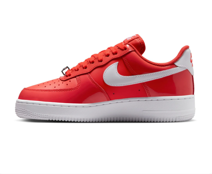 Nike Air Force 1 Sneakers – Red & White