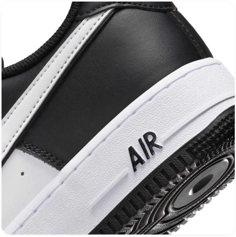 Nike Air Force 1 Low Sneakers – Black & White