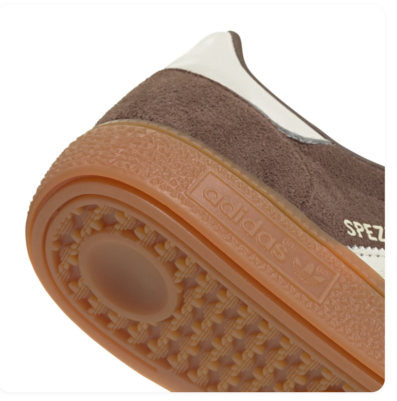 Adidas Spezial Sneakers – Taupe & Cream with Gum-Colored Sole