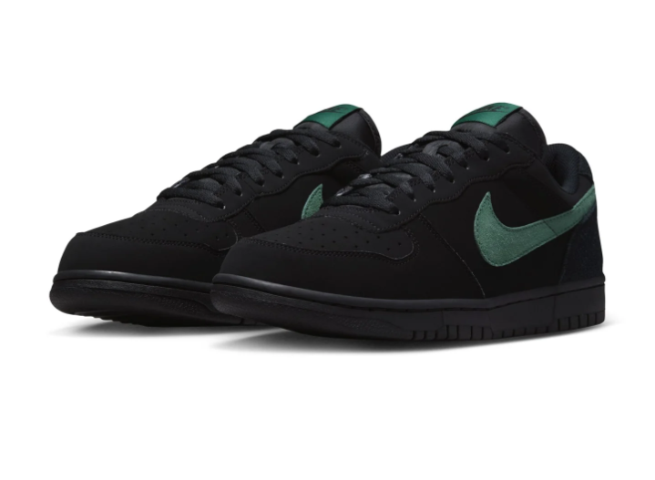 Nike Low-Top Sneakers – Black & Green