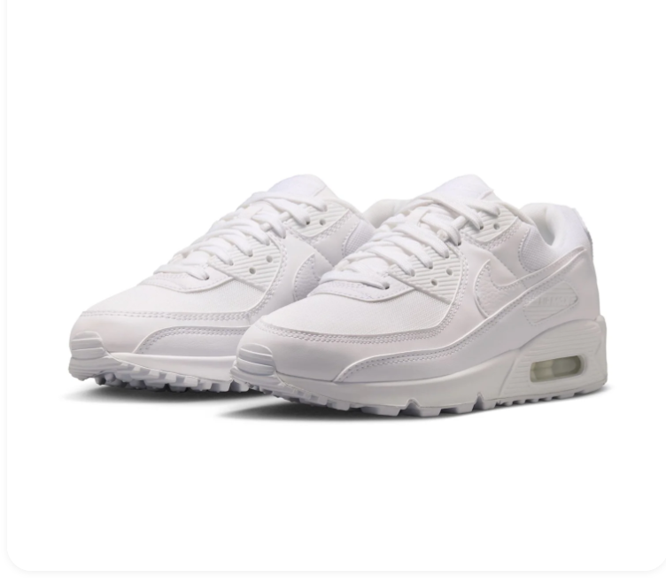 Nike Air Max Sneakers – All White