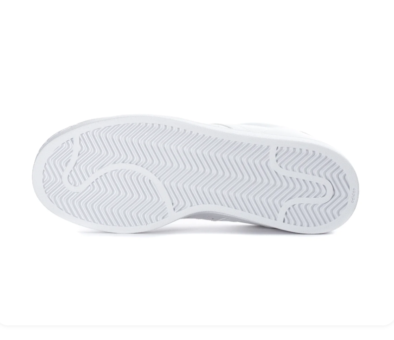 Adidas Shell-Toe Low-Top Sneakers - All White