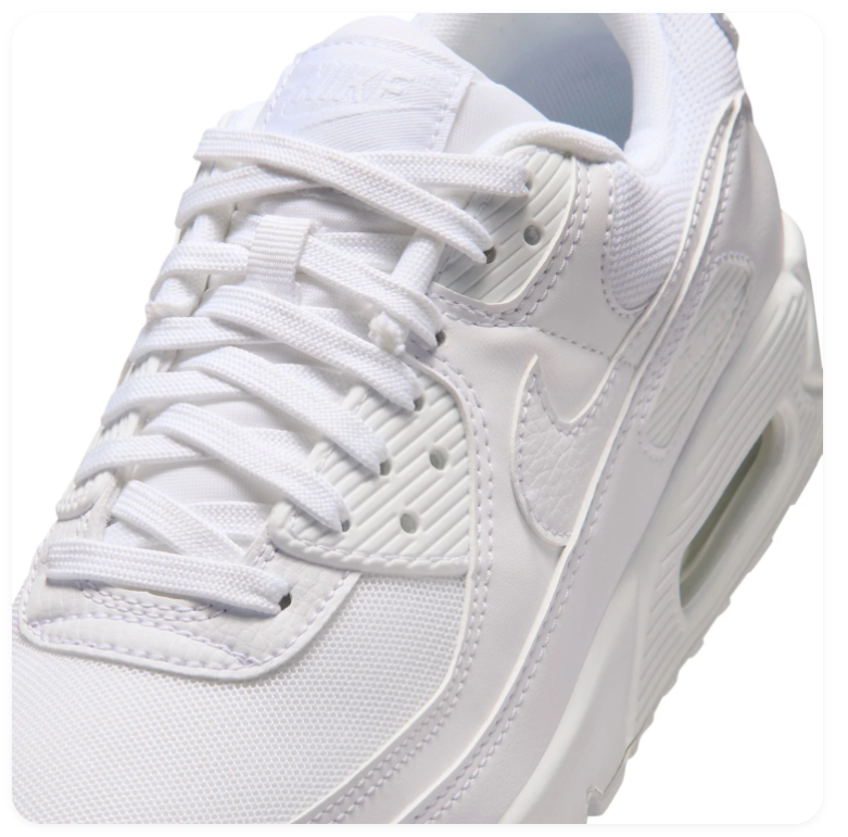 Nike Air Max Sneakers – All White