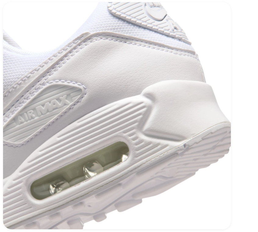 Nike Air Max Sneakers – All White