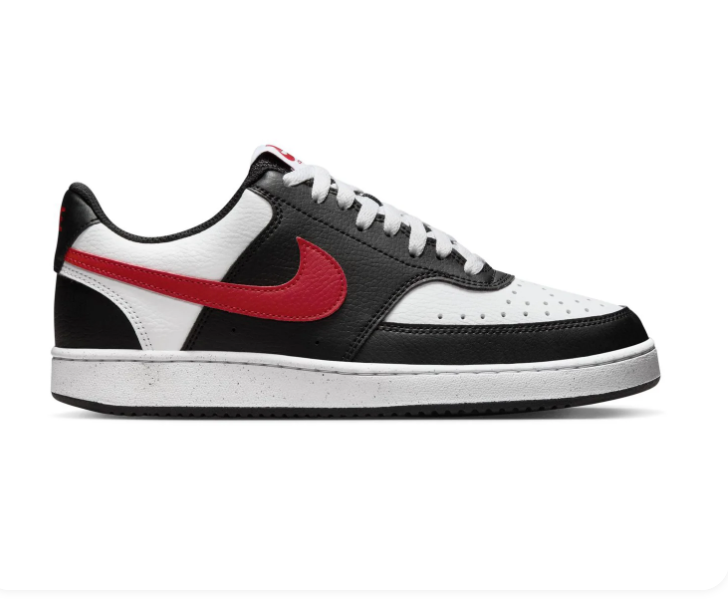 Nike Court Vision Sneakers – Black, White & Red
