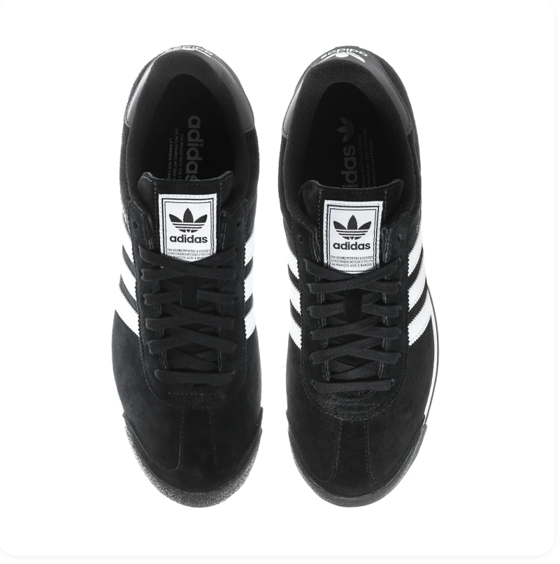Adidas Samoa Low-Top Sneakers - Black & White