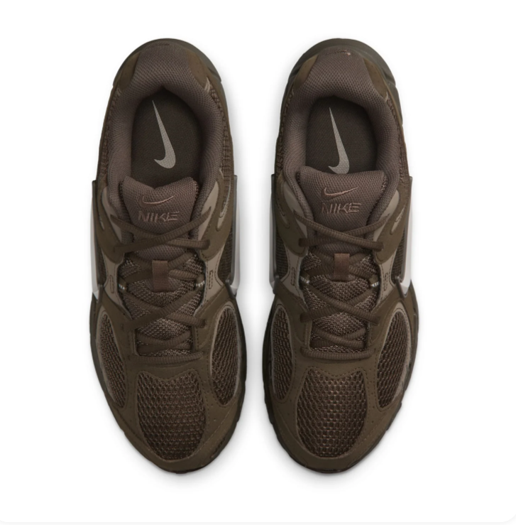 Nike Sneakers – Dark Olive & Grey with Mesh Panels