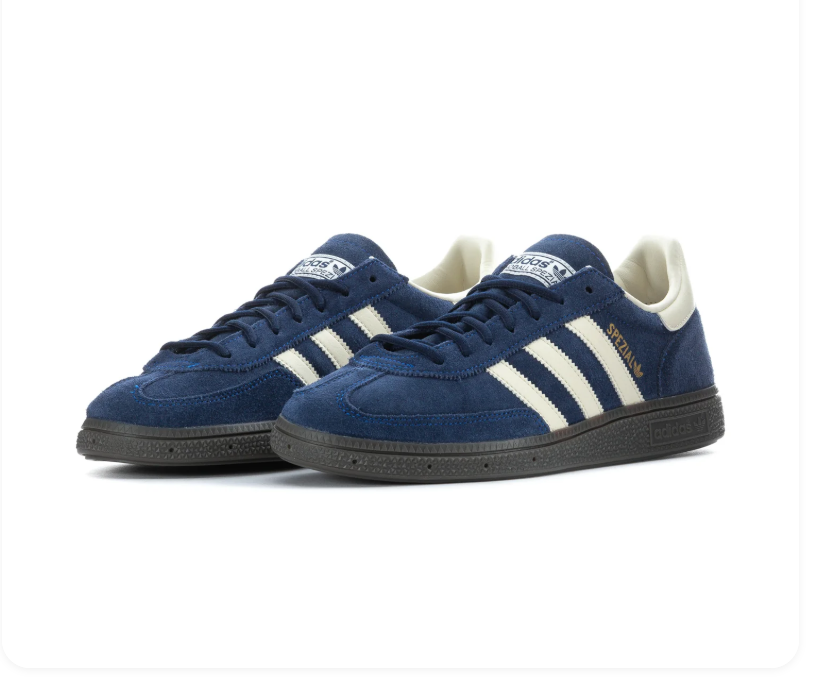 Adidas Handball Spezial Low-Top Sneakers - Navy & Cream