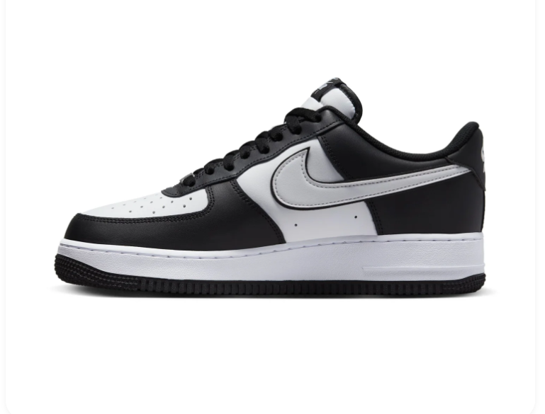 Nike Air Force 1 Low Sneakers – Black & White