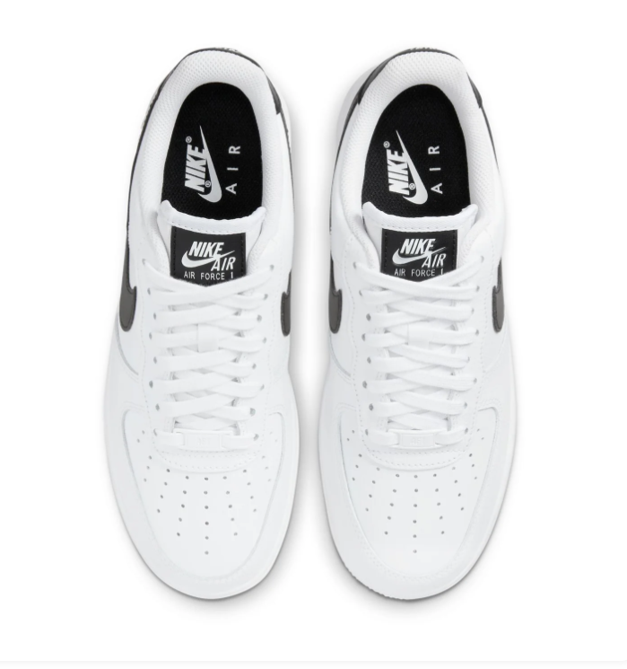 Nike Low-Top Sneakers – White & Black