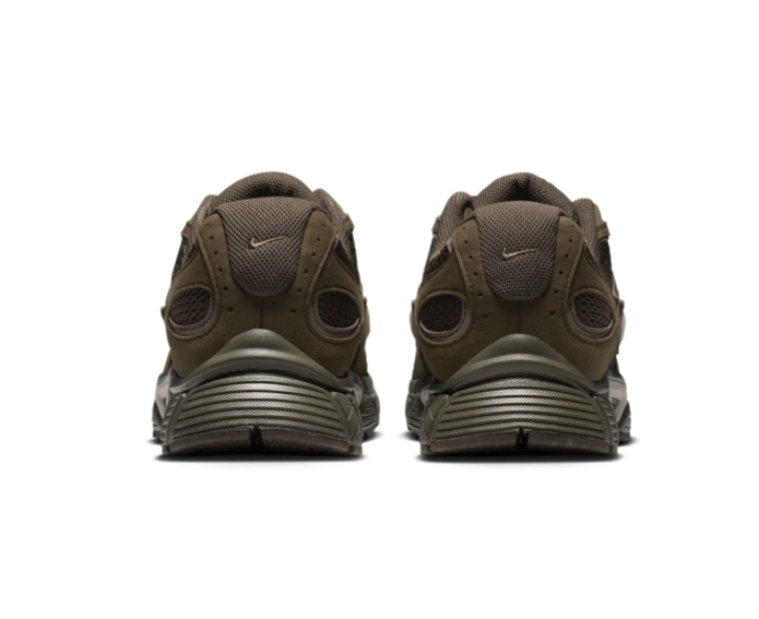 Nike Sneakers – Dark Olive & Grey with Mesh Panels