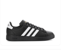 Adidas Low-Top Sneakers – Black & White with Black Sole