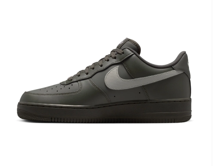 Nike Air Force 1 Low Sneakers – Dark Olive & Light Grey