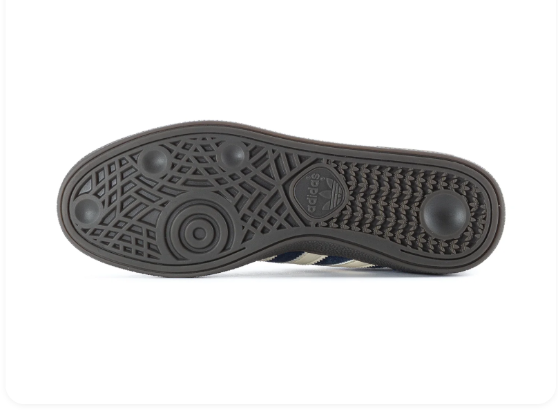 Adidas Handball Spezial Sneakers - Navy & Cream with Dark Gray Sole