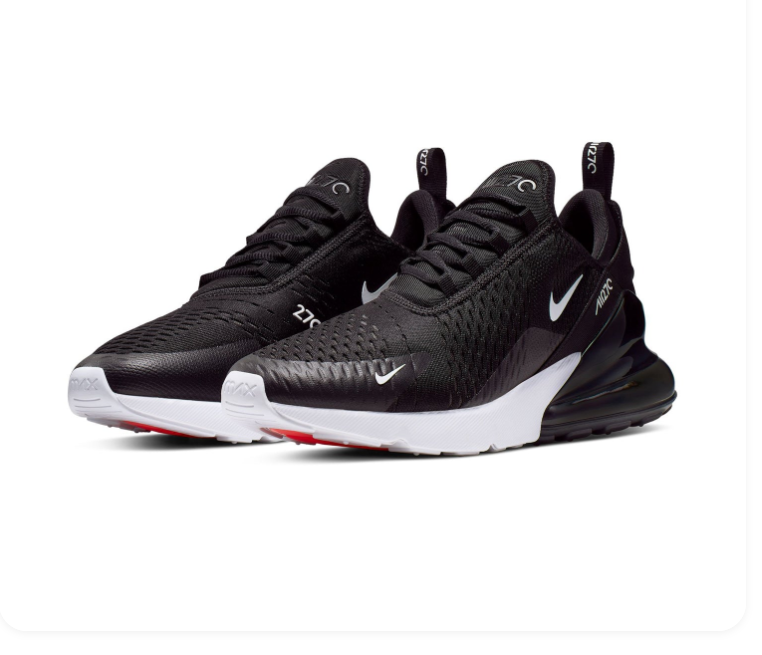 Nike Air Max 270 Sneakers – Black & White