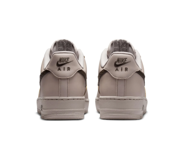 Nike Air Force 1 Low Sneakers – Light Beige & Dark Brown