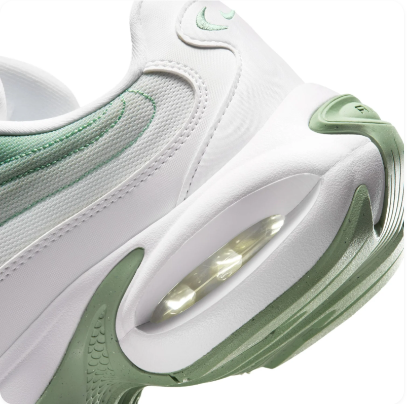 Nike Air Max Sneakers – White & Mint Green