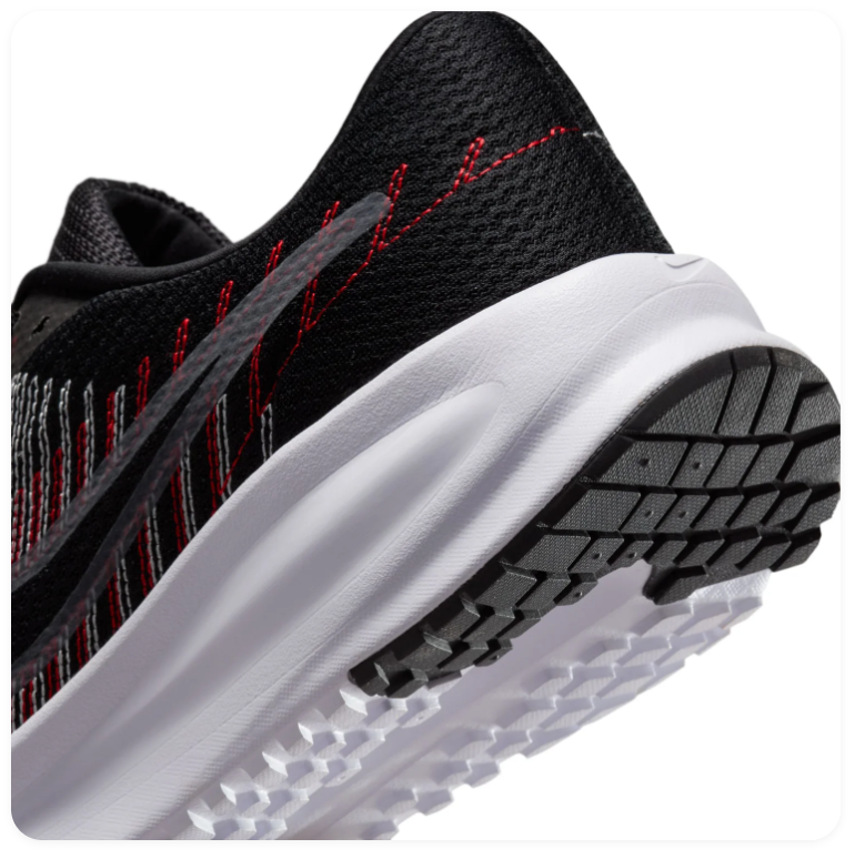 Nike Sneakers – Black & Red with White Sole