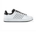 Adidas Low-Top Sneakers - White with Black Trim & Laces