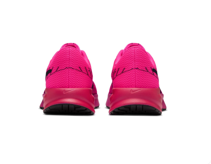 Nike Sneakers – Hot Pink & Black with Purple Outsole Details