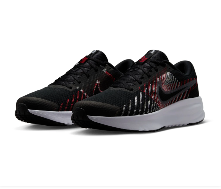 Nike Sneakers – Black & Red with White Sole