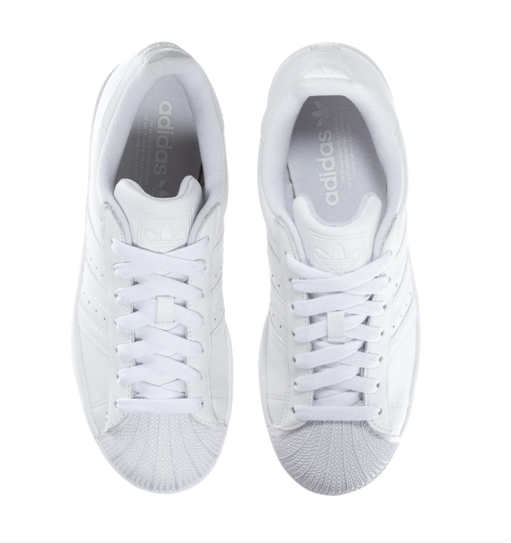 Adidas Shell-Toe Low-Top Sneakers - All White