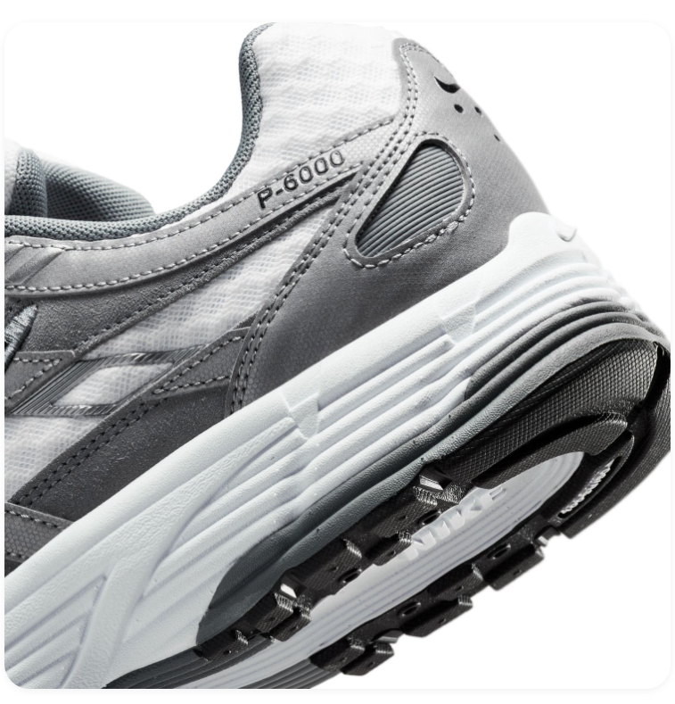 Nike P-6000 Sneakers – Grey, White & Black