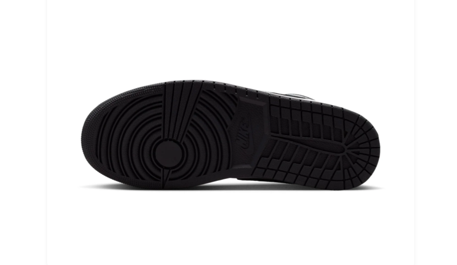 Air Jordan 1 Low Sneakers - Black & Light Gray