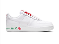 Nike Air Force 1 Low Sneakers – White with Rose Details