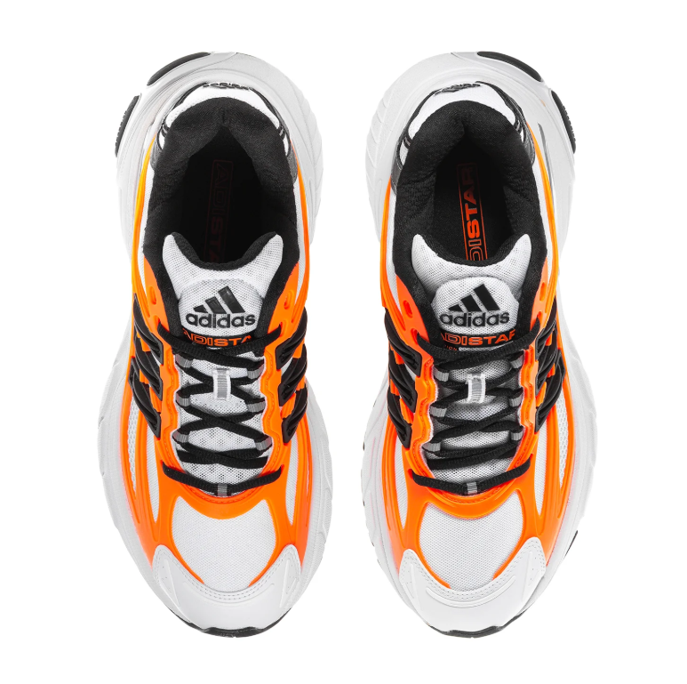 Adidas Adistar Chunky Sneakers - White, Orange & Black