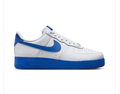 Nike Air Force 1 Low Sneakers – White & Royal Blue with Blue Sole